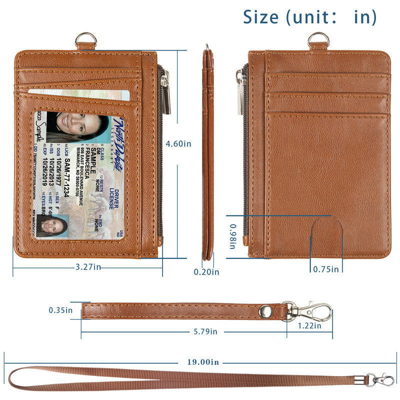 Elegant PU Leather RFID Wallet