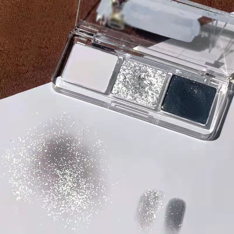 Elegant Tri-Tone Eyeshadow Suite