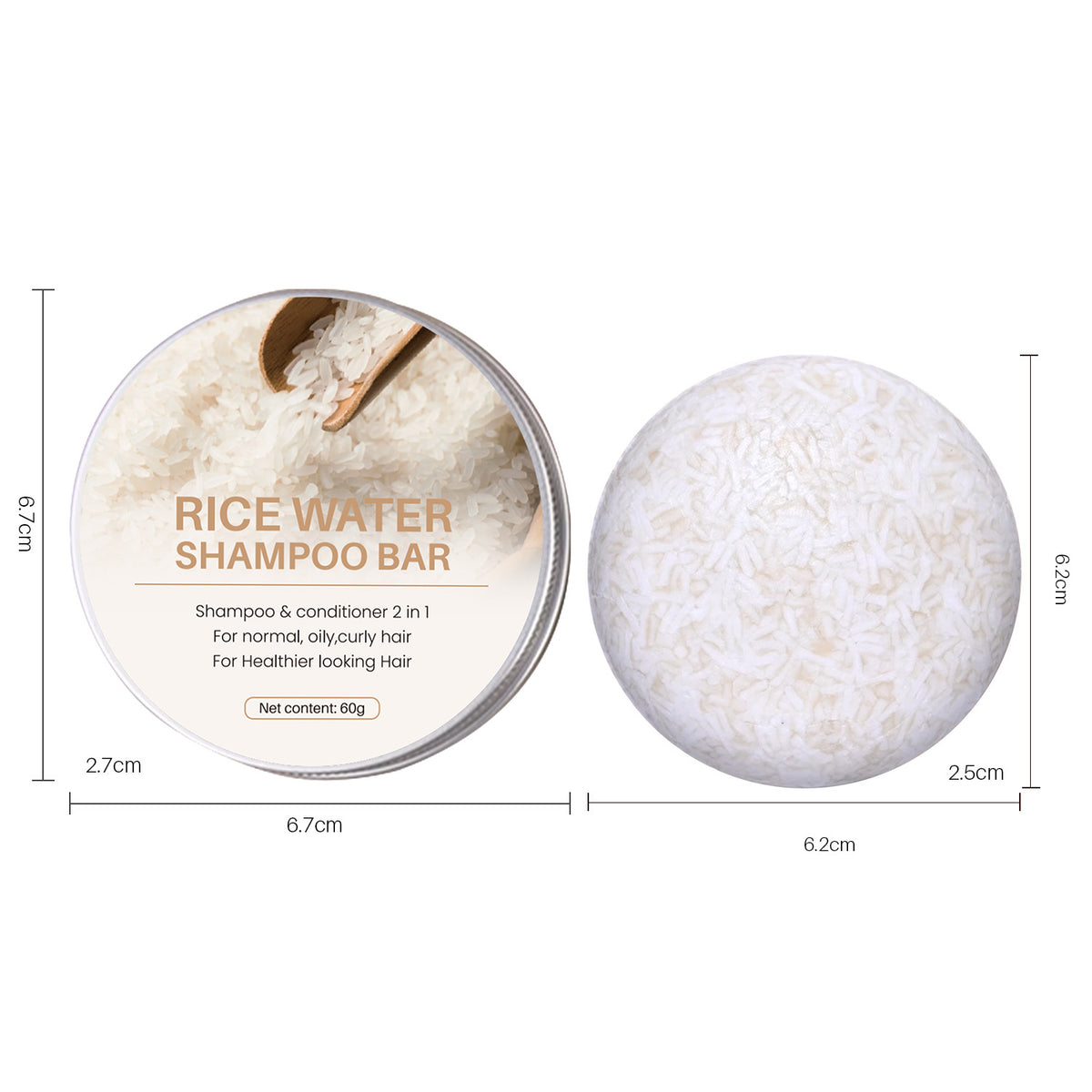 Luxuriant Herbal Shampoo Bar