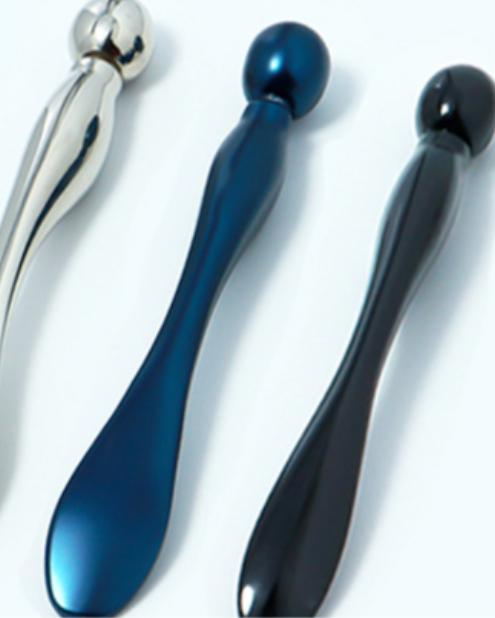 Double-Headed Eye Cream Massage Wand with Spoon