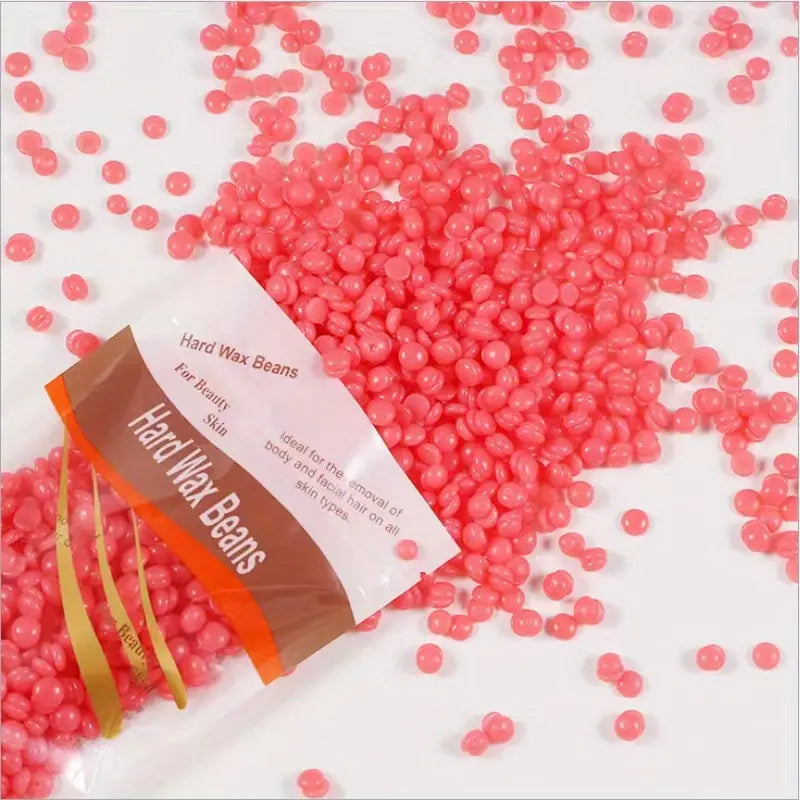 Elegant Smooth Wax Pearls - 100g Multicolor