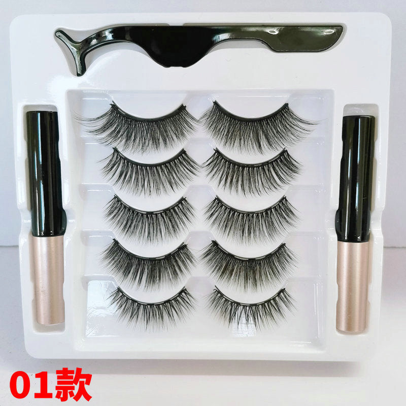 3D Magnetic Eyelashes Set for Natural Volume