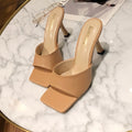 Elegant Square Toe Stilettos