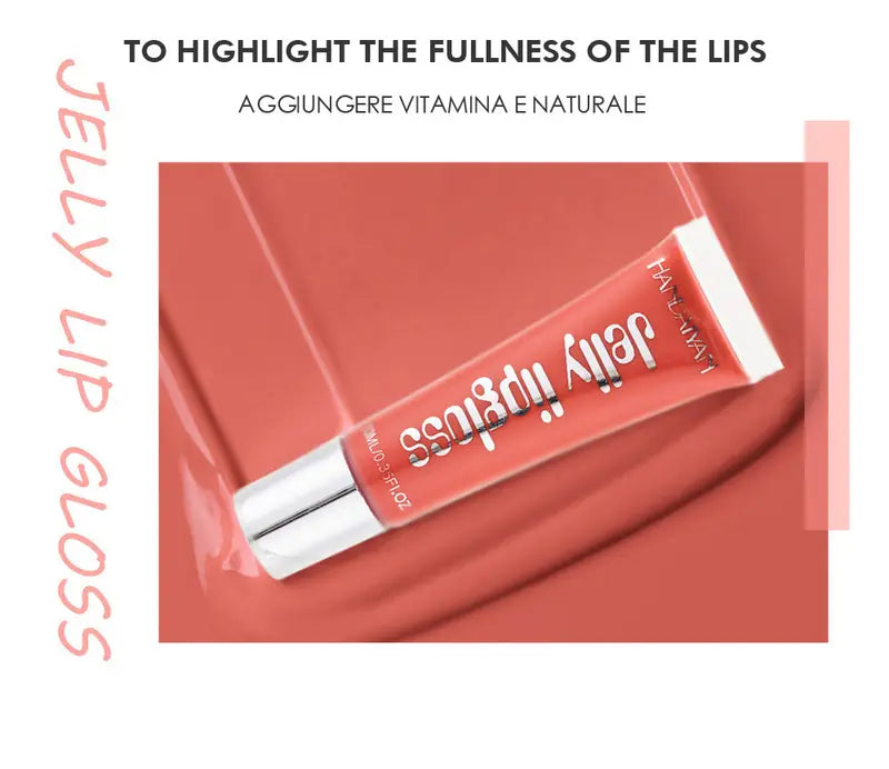 Lustrous Lip Gloss - Candy Color Jelly & Plumping Oil