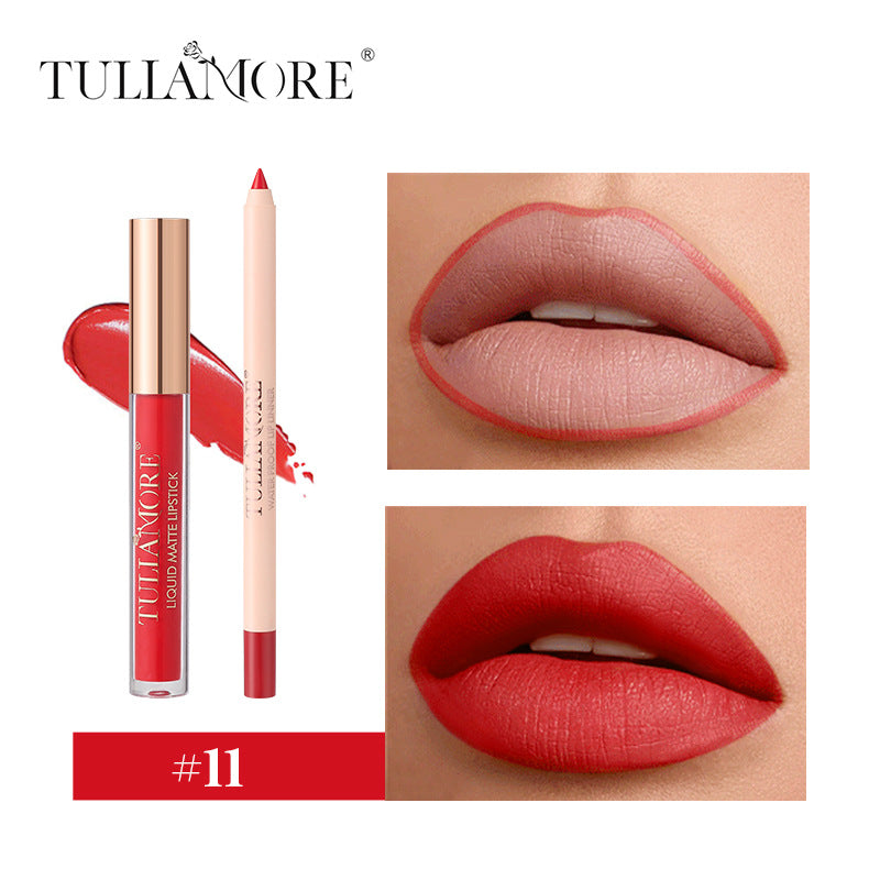 Elegant Matte Lip Set - Waterproof