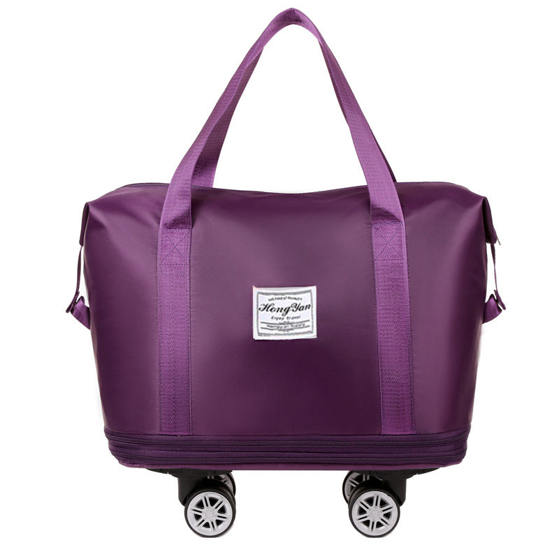 Expandable Wheeled Travel Bag for Gym and College Use