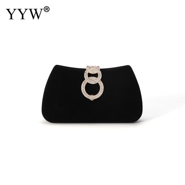Crimson Diamond Evening Clutch