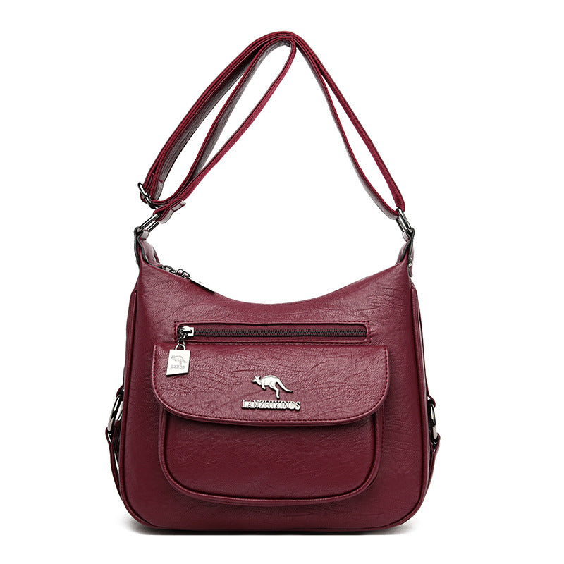 Blue Kangaroo Stylish Large Capacity Shoulder Bag for Moms
