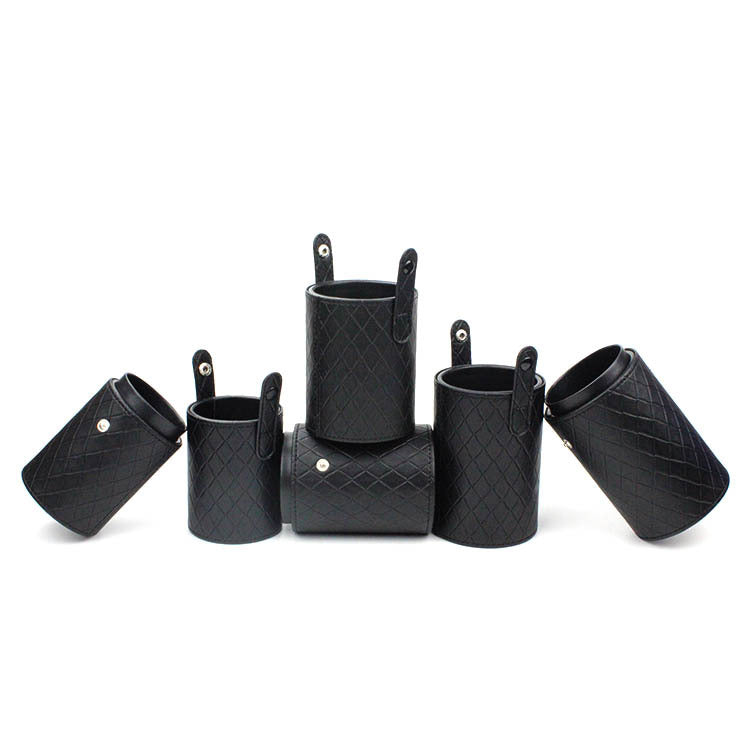 Elegant Geometric Brush Organizer