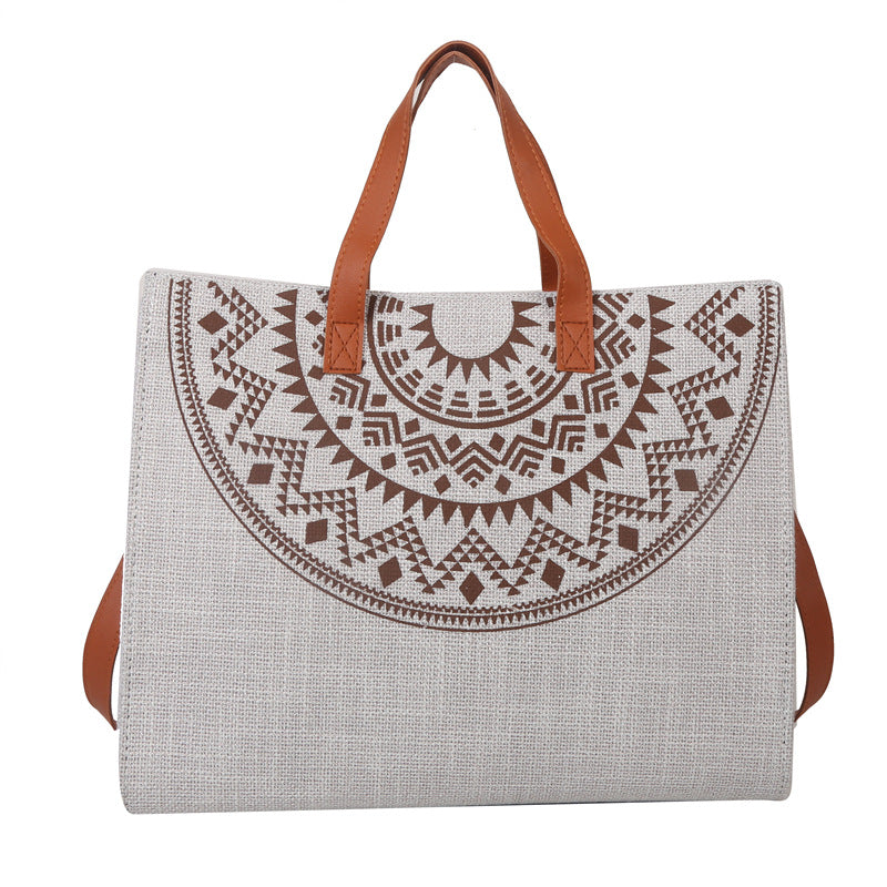Elegant Japanese Canvas Tote
